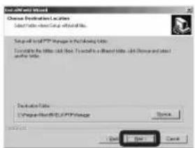 SONY MVC-CD500 - Cliquez sur [Next]. - 2