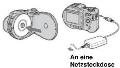 SONY MVC-CD500 - Anschließen der Kamera an Ihren Computer - 1