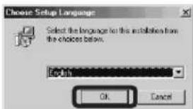 SONY MVC-CD500 - Wählen Sie die gewünschte Sprache aus, und klicken Sie dann auf [OK]. - 1