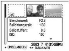 SONY MVC-CD500 - Auswählen des Ordners und Wiedergeben der Bilder - 5
