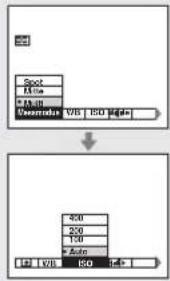 SONY MVC-CD500 - Gebrauch der Steuertaste - 2