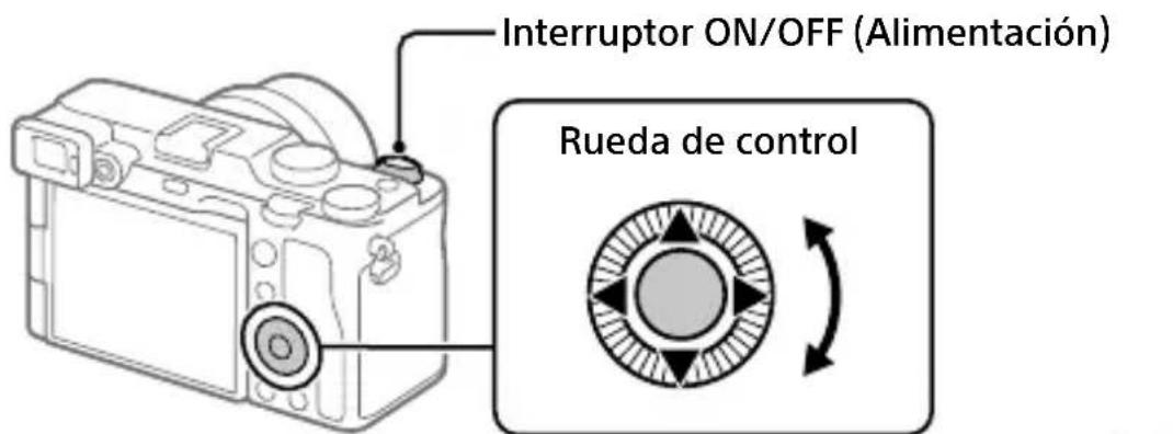 SONY ILCE-7C - Ajuste del idioma y el reloj - 1