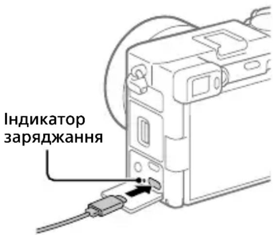 SONY ILCE-7C - За допомогою кабелю USB Type-C (додається) з'єднайте роз'єм USB Type-C на фотоапараті із зовнішнім джерелом живлення, як-от наявним у продажу USB-адаптером змінного струму або мобільним акумулятором. - 1