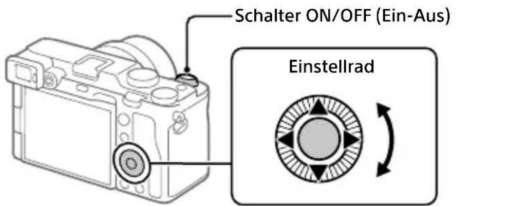 SONY ILCE-7C - Einstellen der Sprache und der Uhr - 1