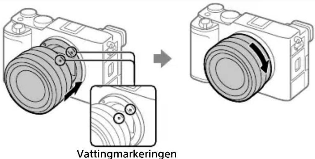 SONY ILCE-7C - Bevestig een lens - 1