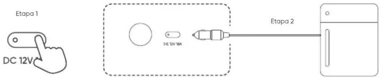 Jackery Explorer 5000 Plus - Ligar/Desligar a saida do CC - 1