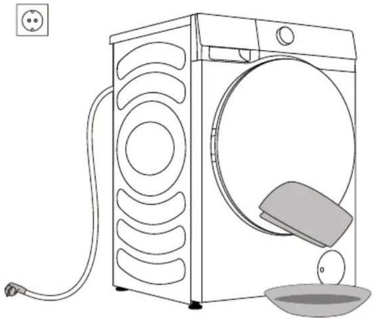 HISENSE WF5S1243BB1 - NETTOYAGE DE L'EXTÉRIEUR DU LAVE-LINGE - 1