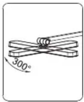 HONEYWELL HWT-H4BK - Plage de Reglage de l'Angle - 4