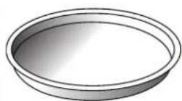 WHIRLPOOL WCW6O7HTB - БЛЮДО ДЛЯ ЗАПІКАННЯ CRISP - 1