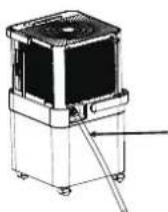 MIDEA MC20MSWBA3RCM - Removing the collected water - 6