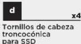 CORSAIR Crystal Series 460X - Contenido del conjunto de accesorios - 8