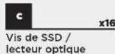 CORSAIR Crystal Series 460X - Contenu du kit d'accessoires - 6
