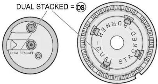 BOSCH NGM8646BS - Positionnement du chapeau et de la base du brûleur - 8
