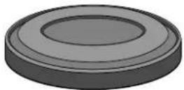 BOSCH NGM8646BS - Positionnement du chapeau et de la base du brûleur - 9