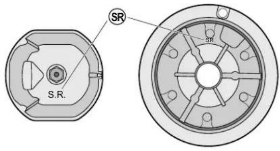 BOSCH NGM8646BS - Positionnement du chapeau et de la base du brûleur - 4