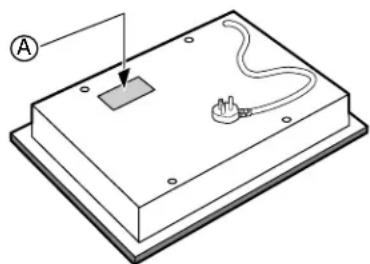 BOSCH NGM8646BS - Plaque signalétique du produit - 1
