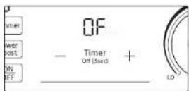 SAMSUNG NZ36K7880SS - Virtual flame on/off - 3