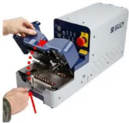 BRADY BSP45 - Changing Dies/Sleeve Size - 10