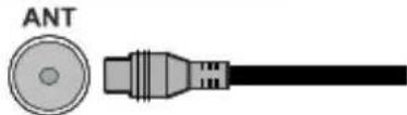 HIGH ONE HI3228HD-VE - Antenne aansluitingen - 1