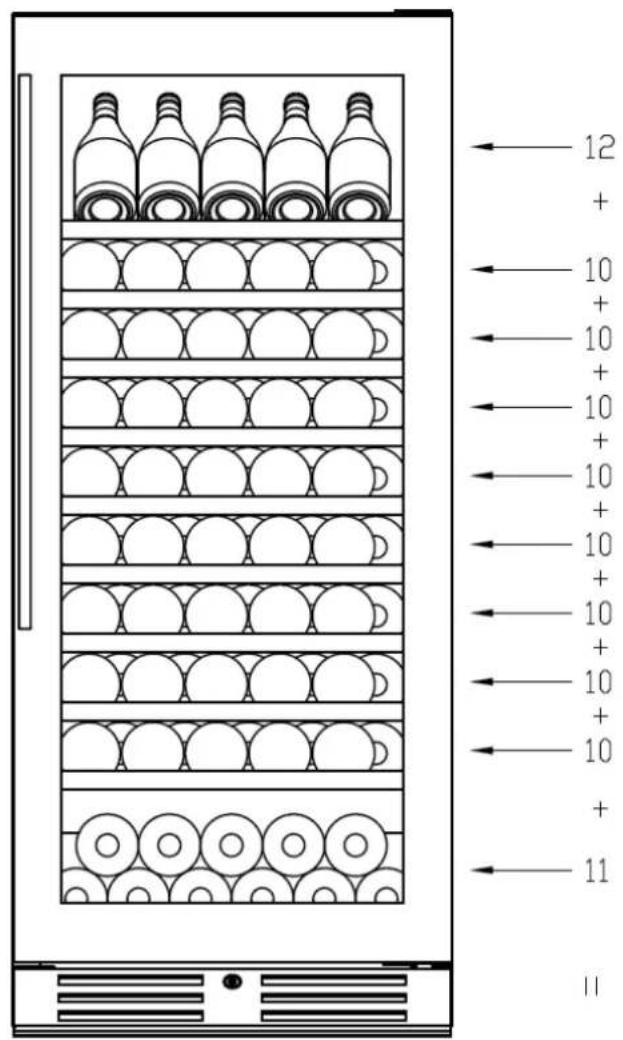 LE CHAI LMN1105 - LMN1105 (Max 110 bouteilles) - 1