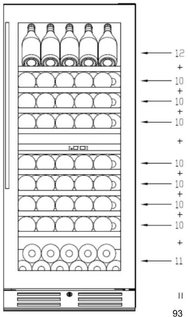 LE CHAI LMN1105 - LMN1105 (Max 110 bouteilles) - 3