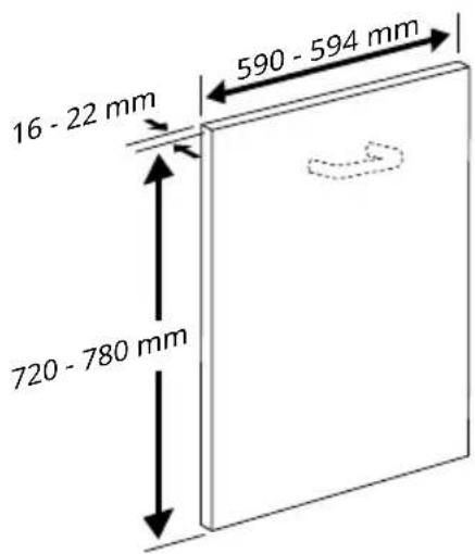 LG DB476TXS - Vérification du panneau de porte - 1