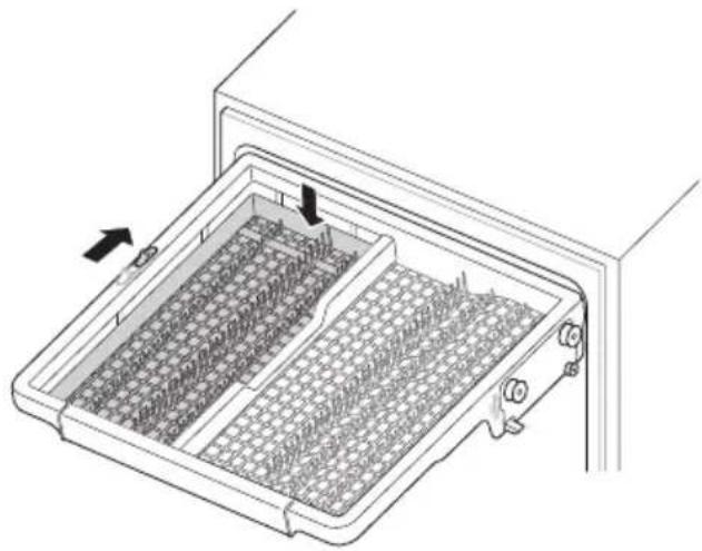LG DB476TXS - Plateau réglable en hauteur - 1