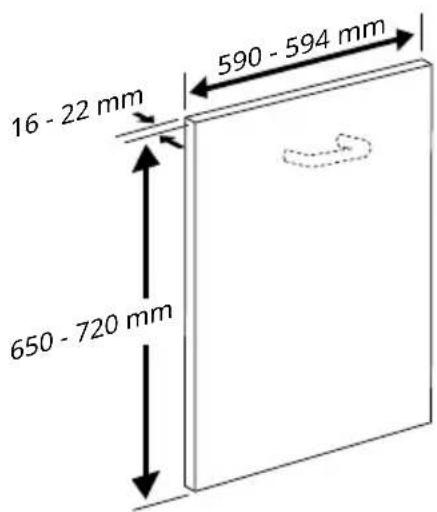 LG DB476TXS - Vérification du panneau de porte - 2