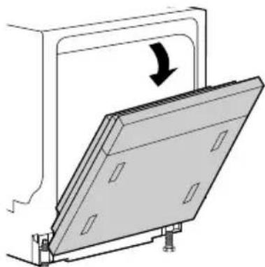 LG DB476TXS - Réglage de la tension du ressort de porte - 1