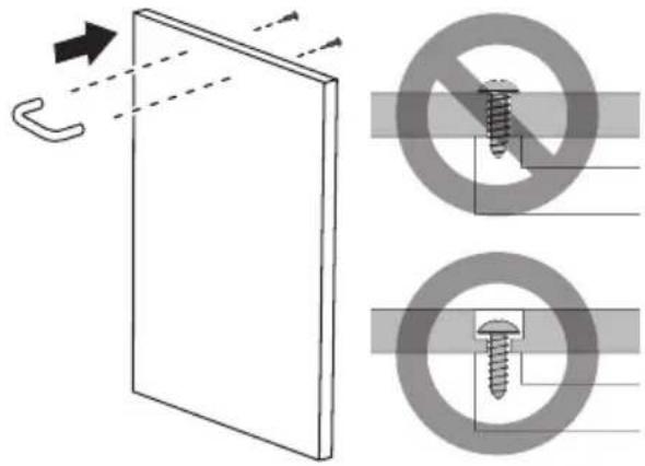 LG DB476TXS - {Cas B} Montage d'une porte fixe - 4