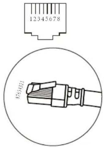Deye SUN-70K-SG02HP3-EU-EM6 - Définition des broches du port RJ45 pour le DRM - 1