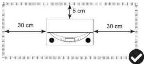 30 cm 5 cm 30 cm