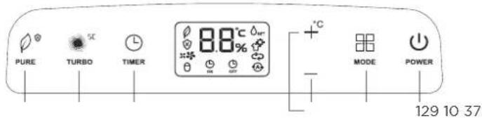 COMFEE Easy Dry 16 - Control Panel - 8