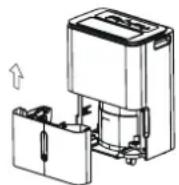 COMFEE Easy Dry 16 - Entfernen des gesammelten Wassers - 2