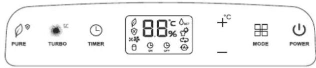 COMFEE Easy Dry 16 - Funciones del Panel de Control - 8