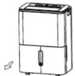 COMFEE Easy Dry 16 - Entfernen des gesammelten Wassers - 1