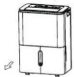 COMFEE Easy Dry 16 - Retirar el agua recolectada - 1