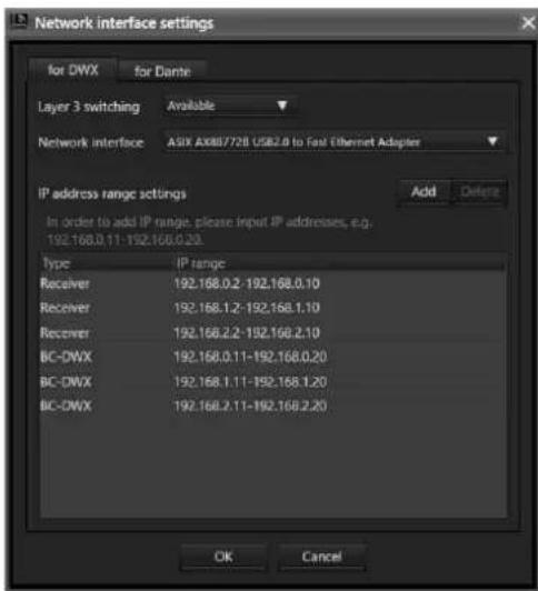 SONY DWX Wireless Studio - [Layer 3 switching] - 2