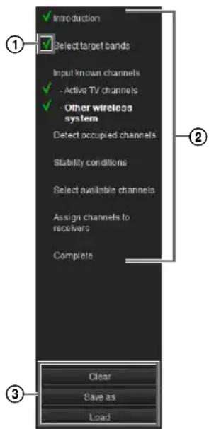 SONY DWX Wireless Studio - Fenêtre [Channel Plan Adviser] - 2