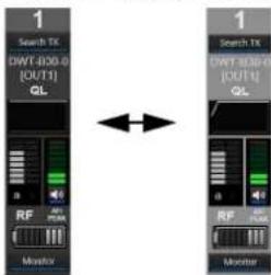 SONY DWX Wireless Studio - Comportement de Wireless Studio quand SEARCH RX est exécutée - 3