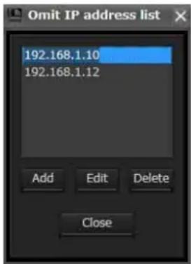 SONY DWX Wireless Studio - Fenêtre [Omit IP address list] - 1