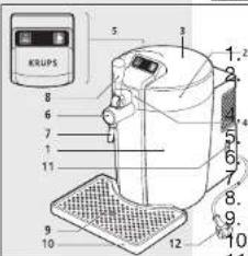 KRUPS Beertender VB7008 - Machine Components - 1