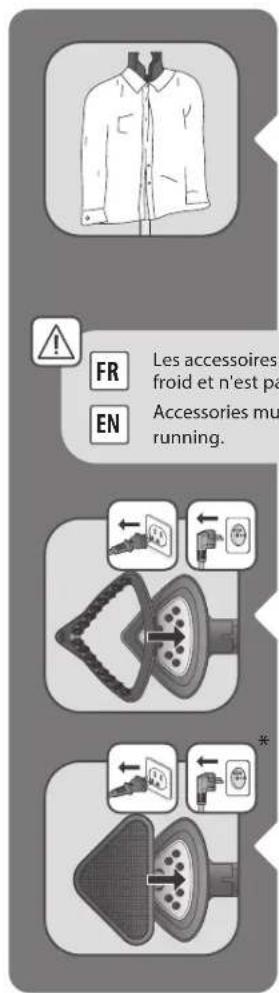 ROWENTA Pro Style IS3475 - AVANT L'UTILISATION / BEFORE USE - 1