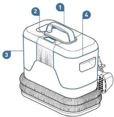 ROWENTA Clean It IN5010 - Appliance - 1