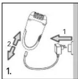 ROWENTA Fresh Extreme EP8444 - - Cleaning the epilator head - 1