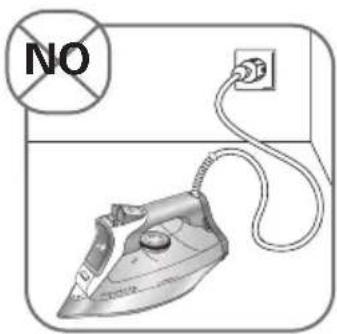 ROWENTA Pro Master DW8120 - IRON STORAGE \* - 9