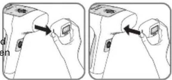 ROWENTA Derma Perfect EP9700 - How to replace the disposable lamp: - 1