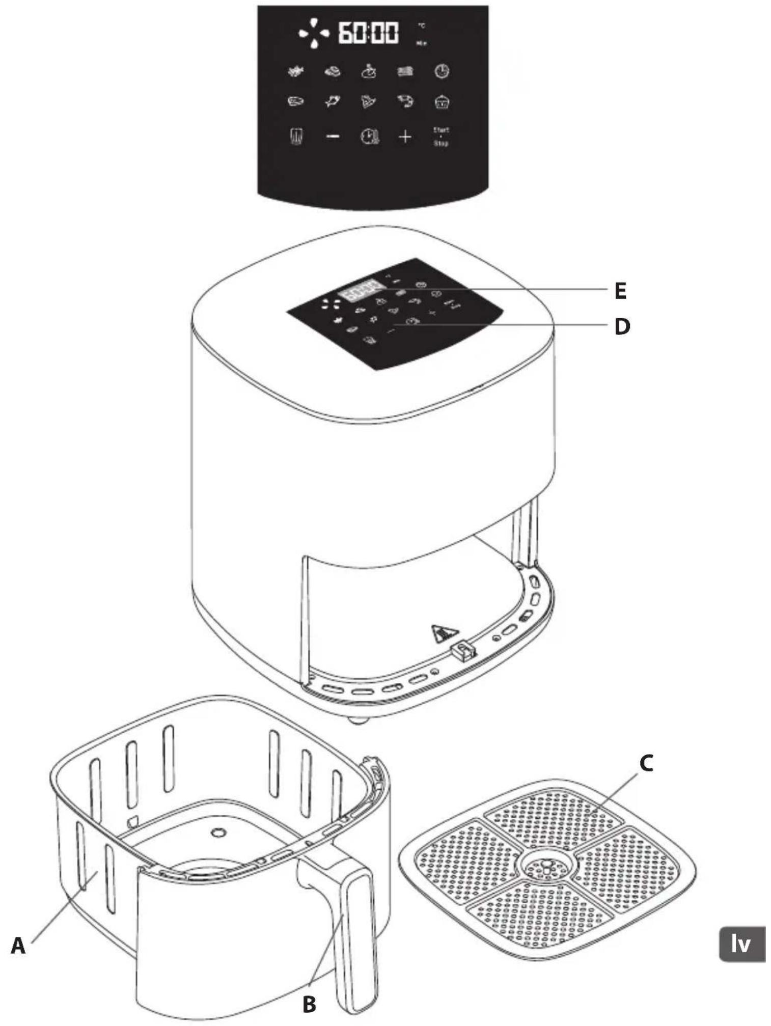 MOULINEX Easy Fry Max EZ245H - АКАУЛЫКТАРДЫ ЖОЮ - 1