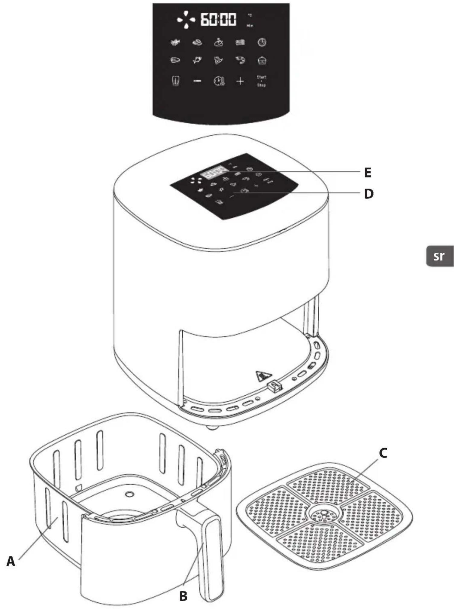 MOULINEX Easy Fry Max EZ245H - HIBAELHÁRÍTÁS - 1