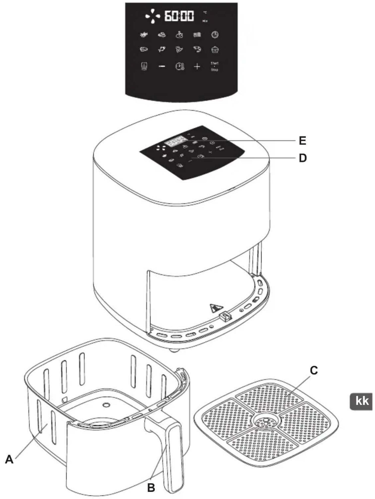 MOULINEX Easy Fry Max EZ245H - УСУНЕННЯ НЕСПРАВНОСТЕЙ - 1